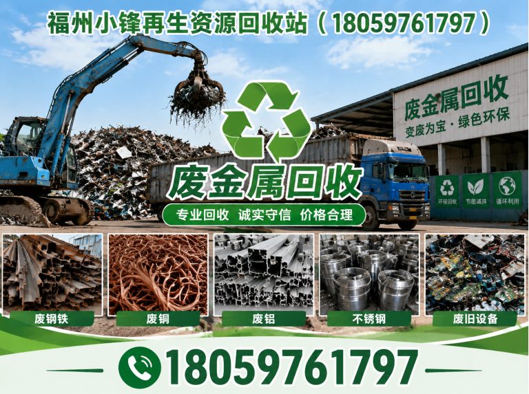 台江区福州再生资源回收展示图